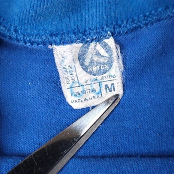 Vintage Dillard University Bleu Devils T Shirt Mens Size Medium Snoopy Joe Cool - Picture 7 of 8